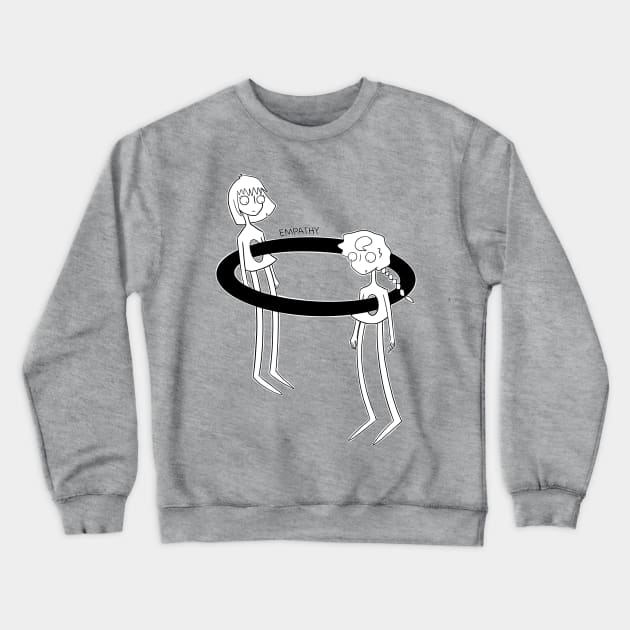 Empathy Crewneck Sweatshirt by Undeuxtroisi